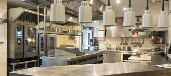 Moderne Küche Restaurant Schute
